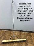 Heavy Duty 36" Smooth Surface Push Broom