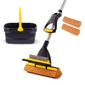 Yocada Collapsible Mop Bucket Kit with Sponges