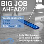 48" Microfiber Dust Mop Replacement - 3 Pack