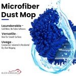 48" Microfiber Dust Mop Replacement - 3 Pack