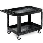 Heavy-Duty Rolling Utility Cart with 550 lbs Capacity