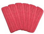 Microfiber Mop Replacement Pads for Spray Mops (6 Pack)
