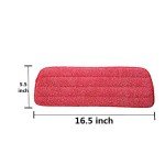 Microfiber Mop Replacement Pads for Spray Mops (6 Pack)
