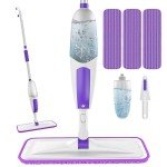 Sevenmax Microfiber Spray Mop with 3 Washable Pads