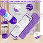 Sevenmax Microfiber Spray Mop with 3 Washable Pads