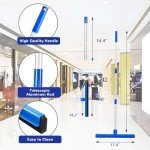 Adjustable 18" Floor Squeegee with Aluminum Handle