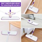 MAVRIZ Microfiber Dust Mop with 60" Handle