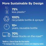 Clorox Glass Cleaner System with Reusable Bottle