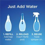 Clorox Glass Cleaner System with Reusable Bottle
