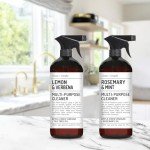 Multi-Purpose Cleaners with Vinegar & Essential Oils
