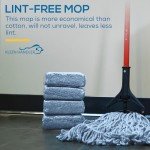KLEEN HANDLER Heavy Duty Mop Head Refills - 6 Pack