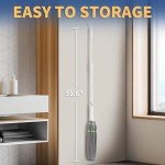 BOOMJOY Self-Wringing Mop with Microfiber Refill Heads