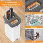 Mop and Bucket Set with Wringer and 4 Pads