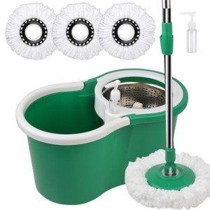 360° Spin Mop and Bucket Set with Refills