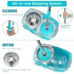 FunClean 360 Spin Mop & Bucket Set - Blue