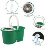 360° Spin Mop and Bucket Set with Refills