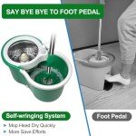 360° Spin Mop and Bucket Set with Refills