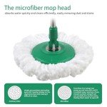 360° Spin Mop and Bucket Set with Refills