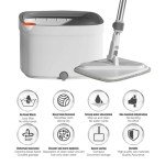 Duitwell 360° Spin Mop and Bucket Set