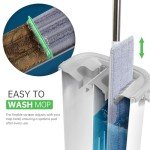 360° Rotating Mop and Bucket Set with Wringer