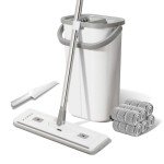 360° Rotating Mop and Bucket Set with Wringer