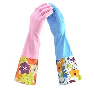 Latex-Free Cleaning Gloves with Soft Lining – 2 Pairs