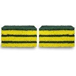 Heavy Duty Sponges – 6 Pack by Amazon Basics