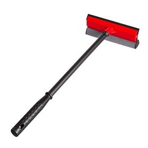 2-in-1 Window Squeegee with Absorbent Sponge
