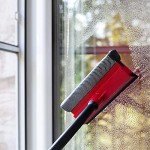 2-in-1 Window Squeegee with Absorbent Sponge
