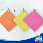 MR.SIGA Multi-Color Reusable Dish Cloths, 10 Pack