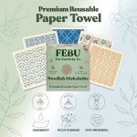 Swedish Dishcloths 5-Pack | Reusable & Biodegradable