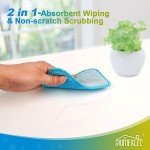 12 Pack Dual-Sided Kitchen Scrub & Wipe Cloths