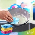 12 Pack Dual-Sided Kitchen Scrub & Wipe Cloths