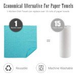 12 Pack Multicolor Microfiber Cleaning Cloths