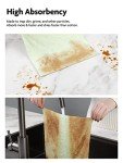 Microfiber Cleaning Cloth Roll - 75 Pack, Green