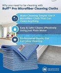Multi-Surface Microfiber Cleaning Cloths - 12 Pack