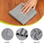 Neessno 12 Pack Ultra Soft Microfiber Cleaning Cloths