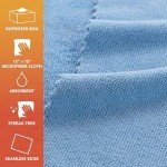 Arkwright Lint-Free Microfiber Rags, 50 Pack