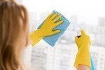 SteadMax Reusable Natural Rubber Cleaning Gloves - 3 Pack