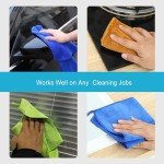 Microfiber Cleaning Cloths for Home and Car - 6 Pack