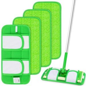 Microfiber Mop Pads for Swiffer Sweeper - 4 Pack