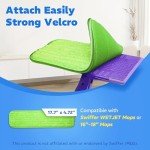 Reusable Microfiber Mop Pads for Swiffer Wet Jet - 3 Pack