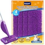 Swiffer WetJet Microfiber Mop Pad Refill (4 Pack)