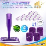 Swiffer WetJet Microfiber Mop Pad Refill (4 Pack)