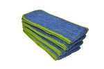 Microfiber Wet Mop Pad Refill - 24" Green, 4 Pack