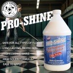 Pro Shine High Solids Floor Finish Wax - 128 oz