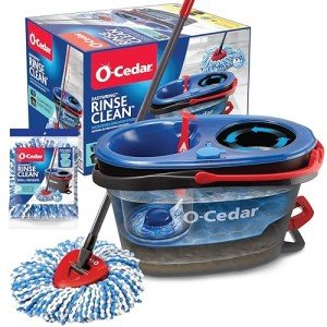 O-Cedar RinseClean Spin Mop & Bucket System