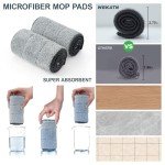 Mop and Bucket Set with Hands-Free Wringer