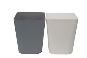 Feiupe 1.6 Gallon Trash Can Set of 2