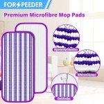 6 Reusable Mop Pads for Swiffer WetJet